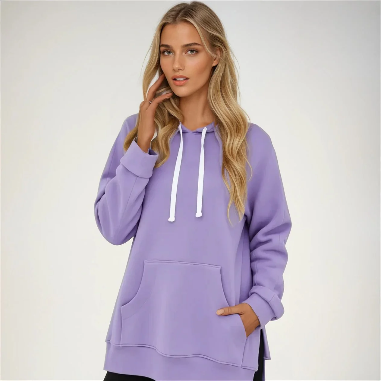 OVERSIZED HOODIE DRESS - Image 2