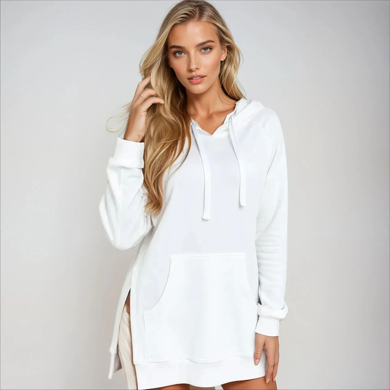 OVERSIZED HOODIE DRESS - Image 7